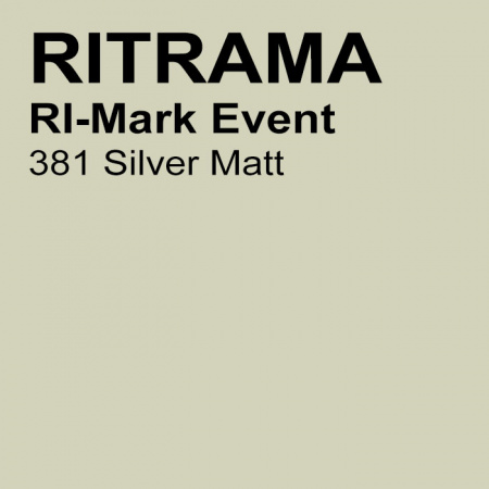 Цветная пленка Ri-Mark Event 381 Silver Matt 1,22х50